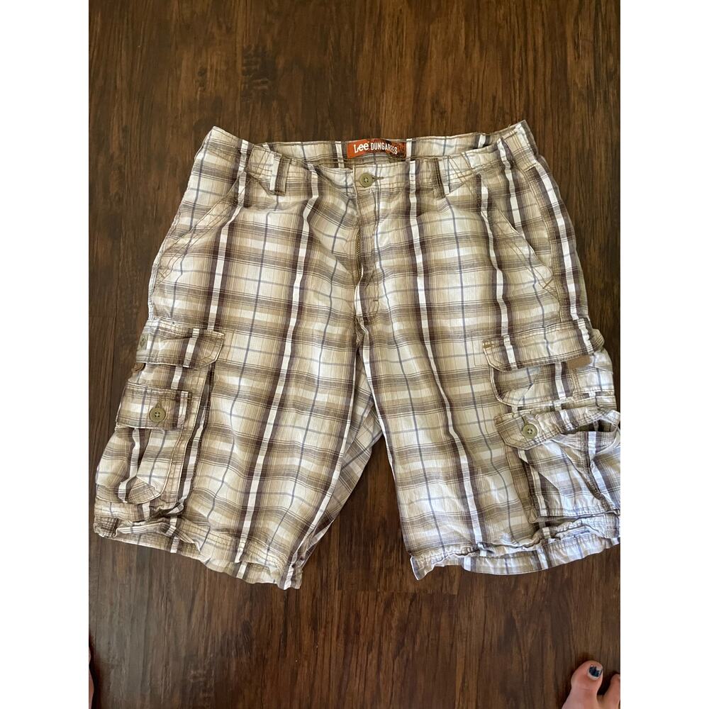 Vintage y2k Lee Dungarees mens shorts